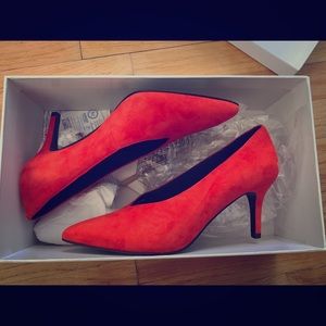 & Other stories suede heels